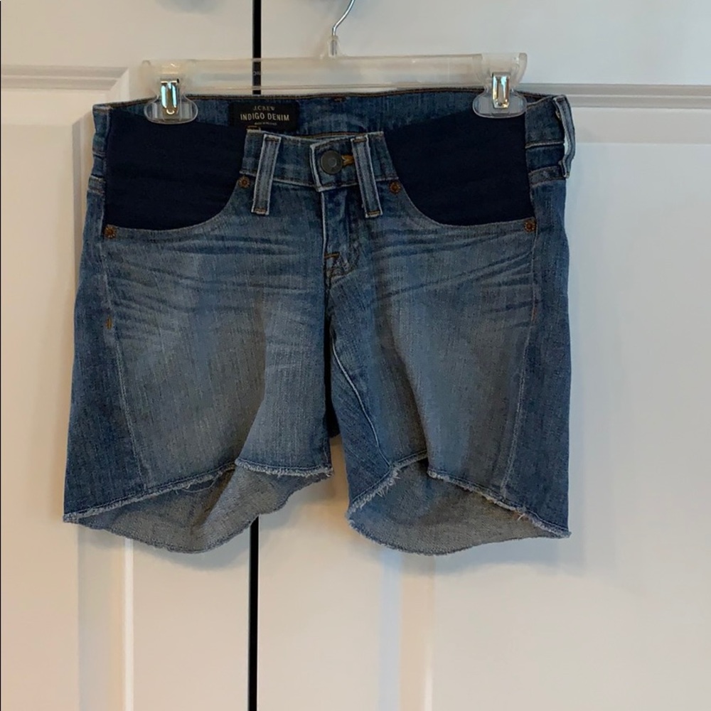 J Crew Maternity Jean Shorts